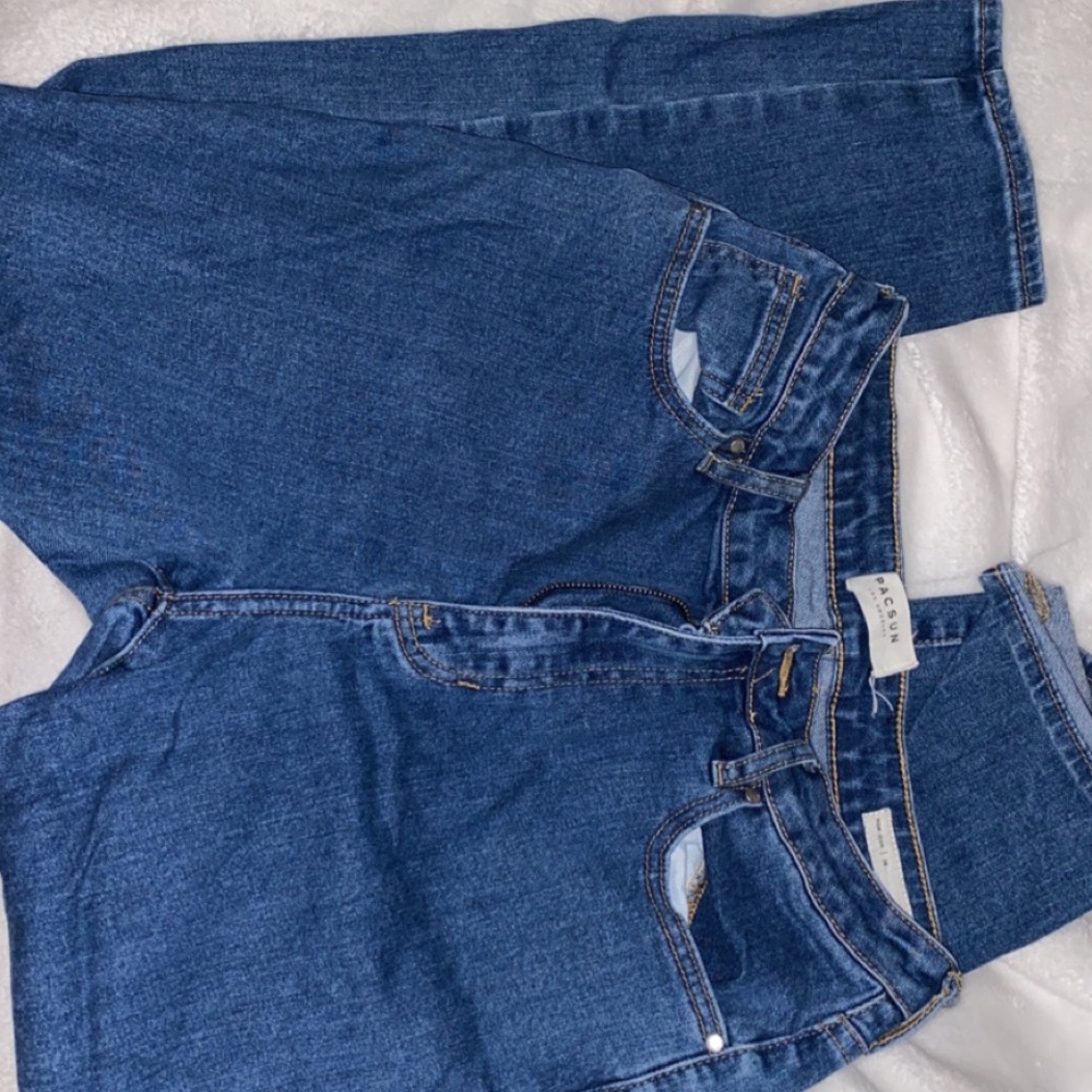 pacsun blue mom jeans